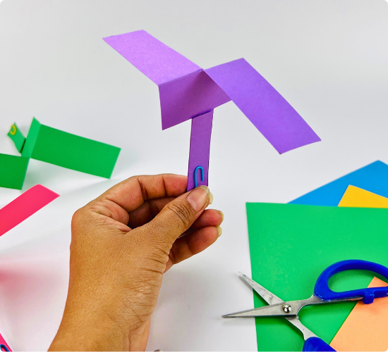 Paper Helicopter Craft
