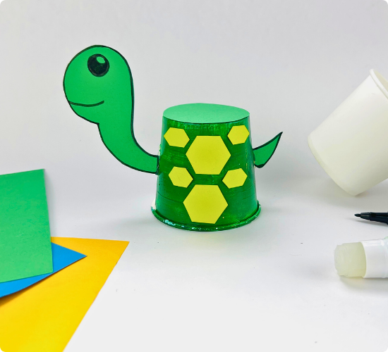 Paper Cup Turtle Craft