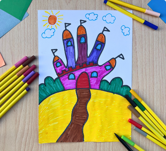 Handprint Castle