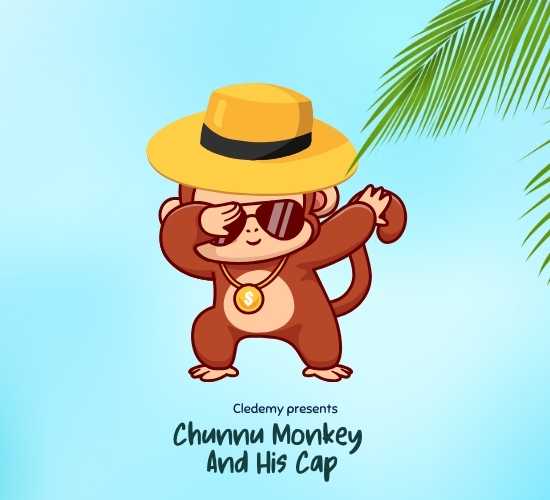 Chunnu Monkey And His Cap