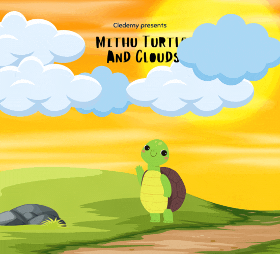 Mithu Turtle and Clouds