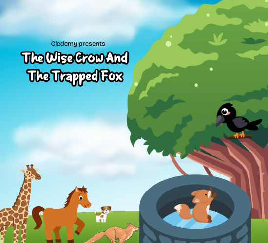 The Wise Crow And The Trapped Fox