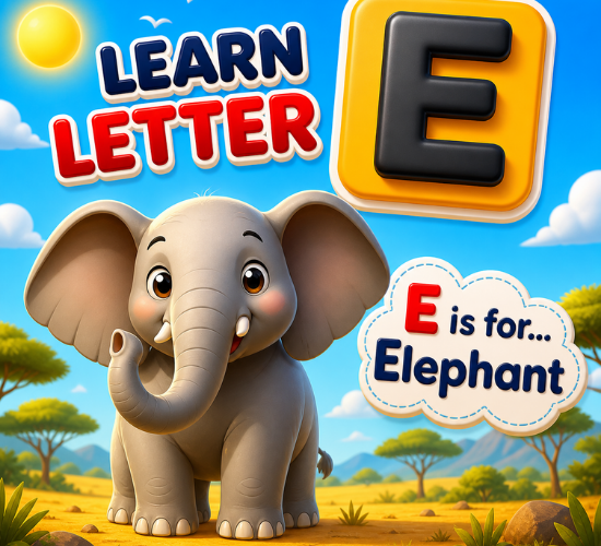 Learn Letter E