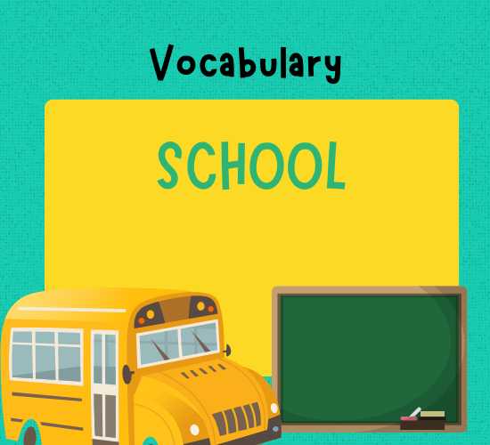 School Vocabulary