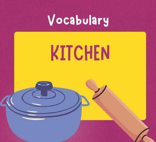 Kitchen Vocabulary