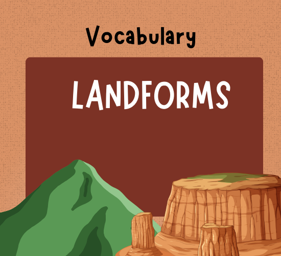 Landforms Vocabulary