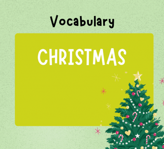 Christmas Vocabulary