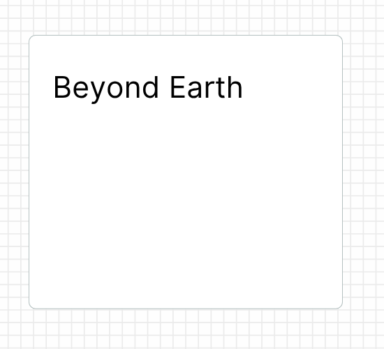Beyond Earth