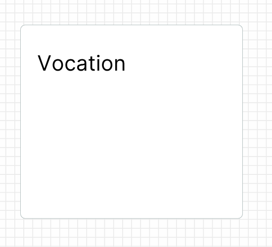Vocation chapter