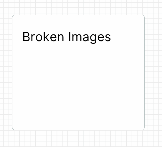 Broken Images