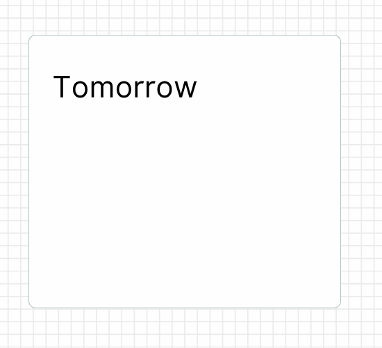 Tomorrow