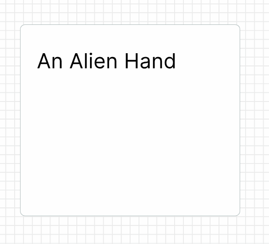 An Alien Hand