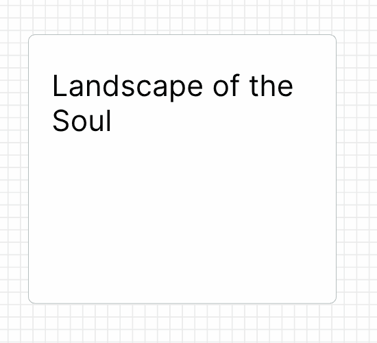 Landscape of the Soul