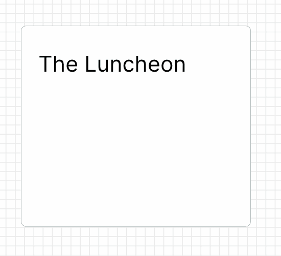 The Luncheon