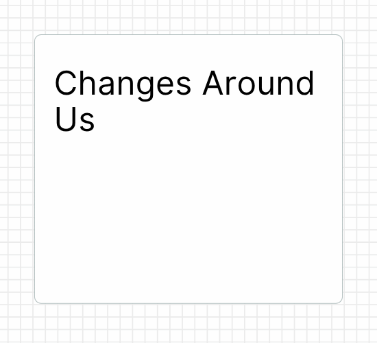 Changes Around Us