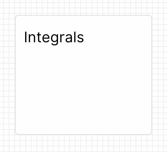 Integrals
