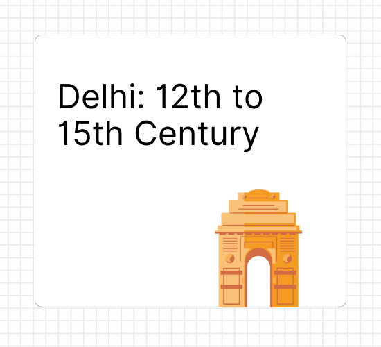 Delhi: 12th to 15th Century