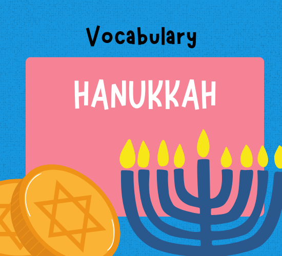 Hanukkah Vocabulary