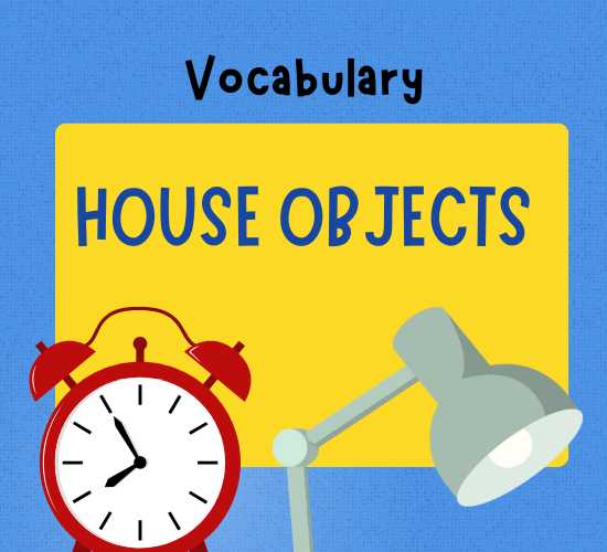House Objects Vocabulary with Sound