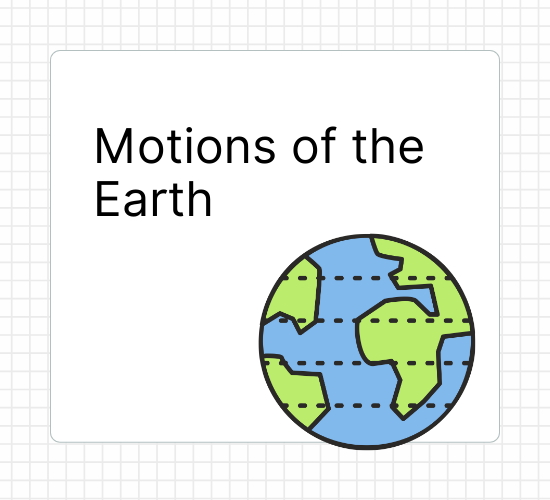 Motions of the Earth