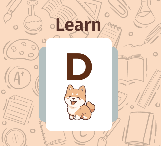 Phonetic Sound for D