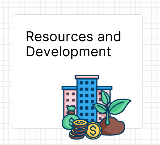 Resources and Development