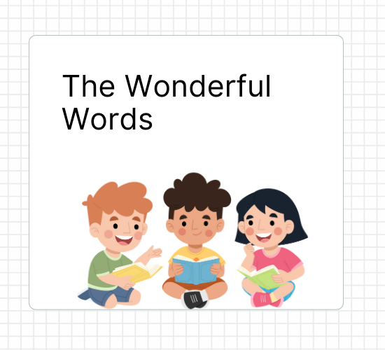 The Wonderful Words