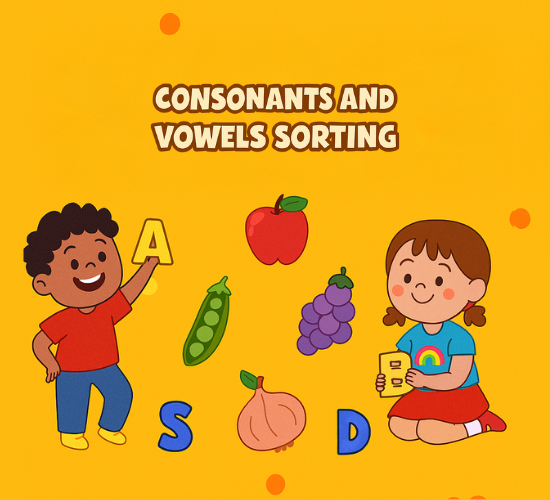 Consonants and Vowels Sorting