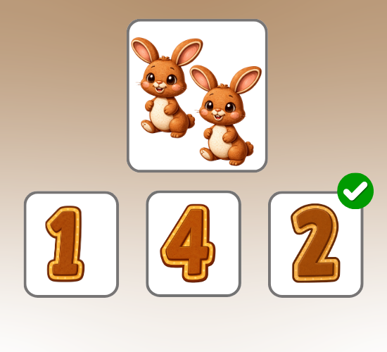 Count Brown Object Game