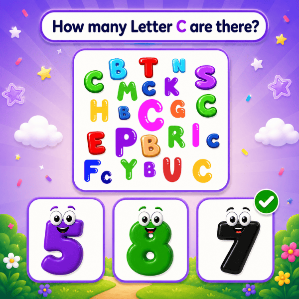 Counting Letter "C" Object Game