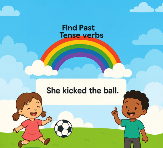 Find Past Tense Verbs