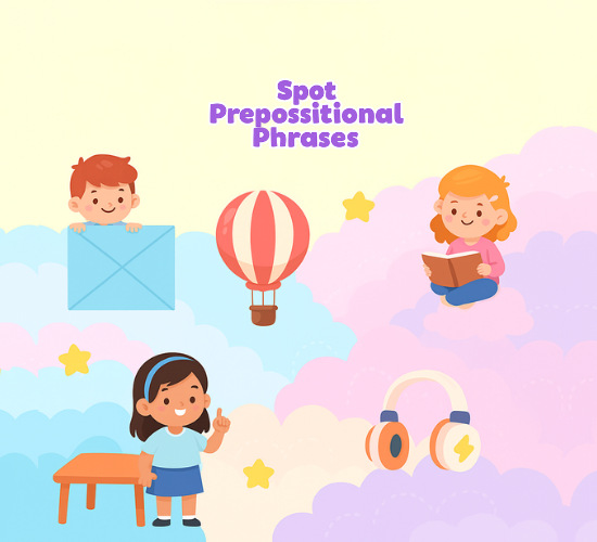Find the Prepositional Phrases Game