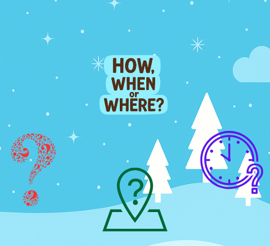 How, When, or Where?