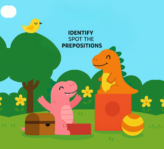 Identify Spot the Prepositions
