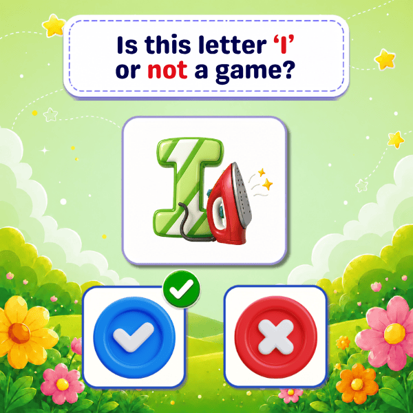 Is this letter "I"or not a game?