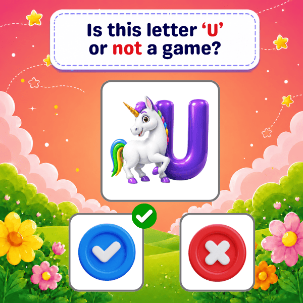 Is this letter "U"or not a game?