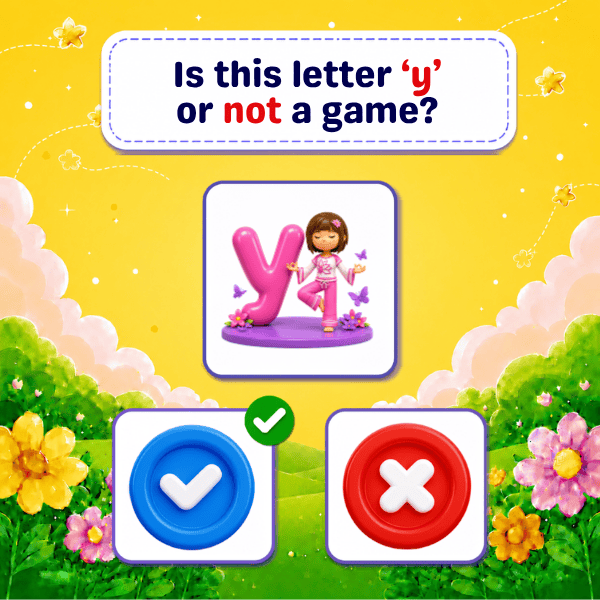Is this Lowercase Letter "y" or not a game?