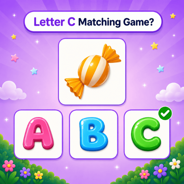 Letter "C" Matching Game