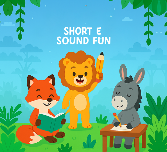 Play with Short e Sounds