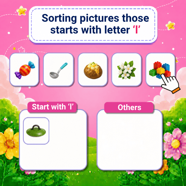 Sorting pictures those starts with Lowercase Letter "l"