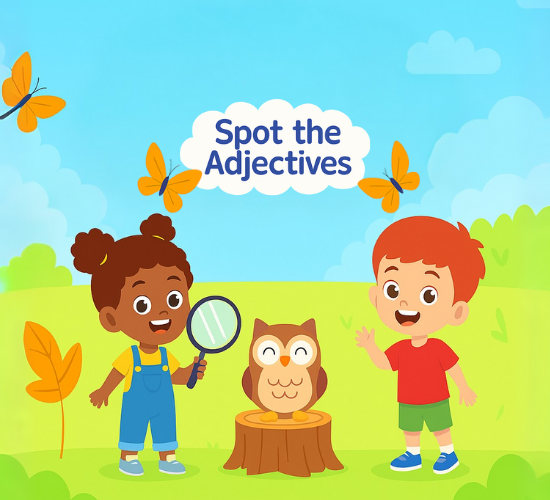 Spot the Adjectives