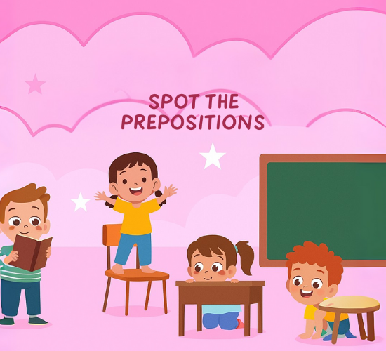 Spots the Prepositions