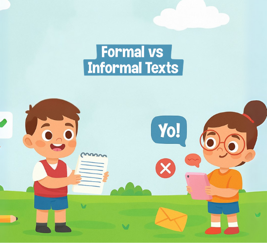 Texts in Formal vs. Informal Style