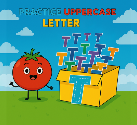 Practice Uppercase Letter T