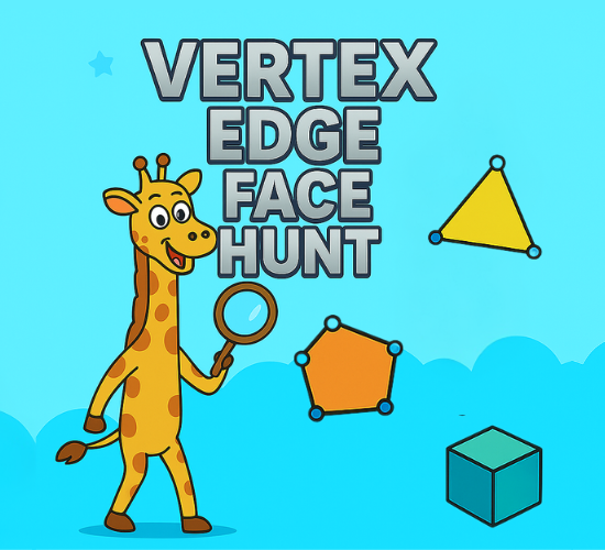 Vertex, Edge, Face Hunt