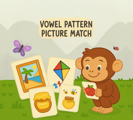 Vowel Pattern Picture Match