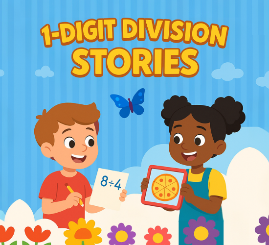 1-Digit Division Stories