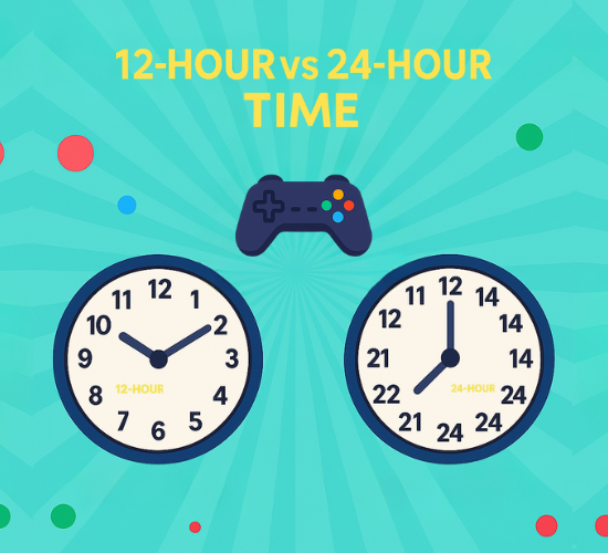 12-hour vs 24-hour Time