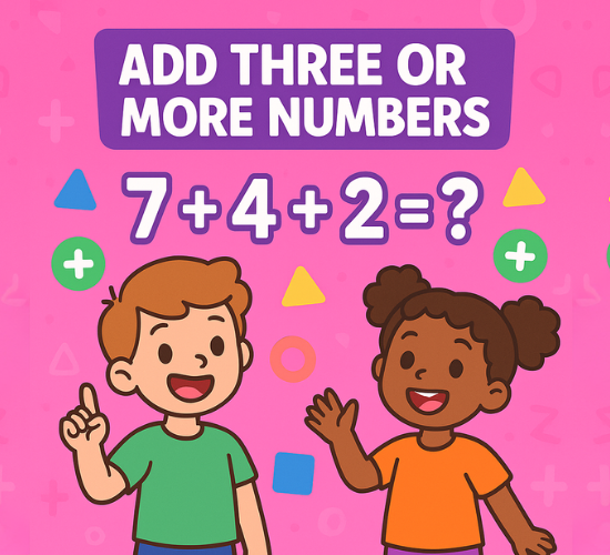 Add Three or More Numbers
