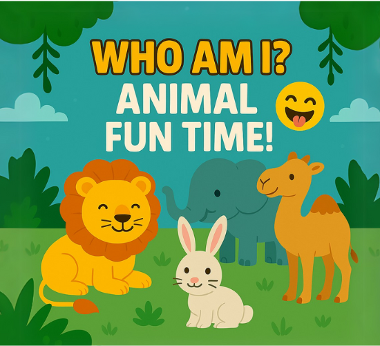 Who Am I? Animal Fun Time